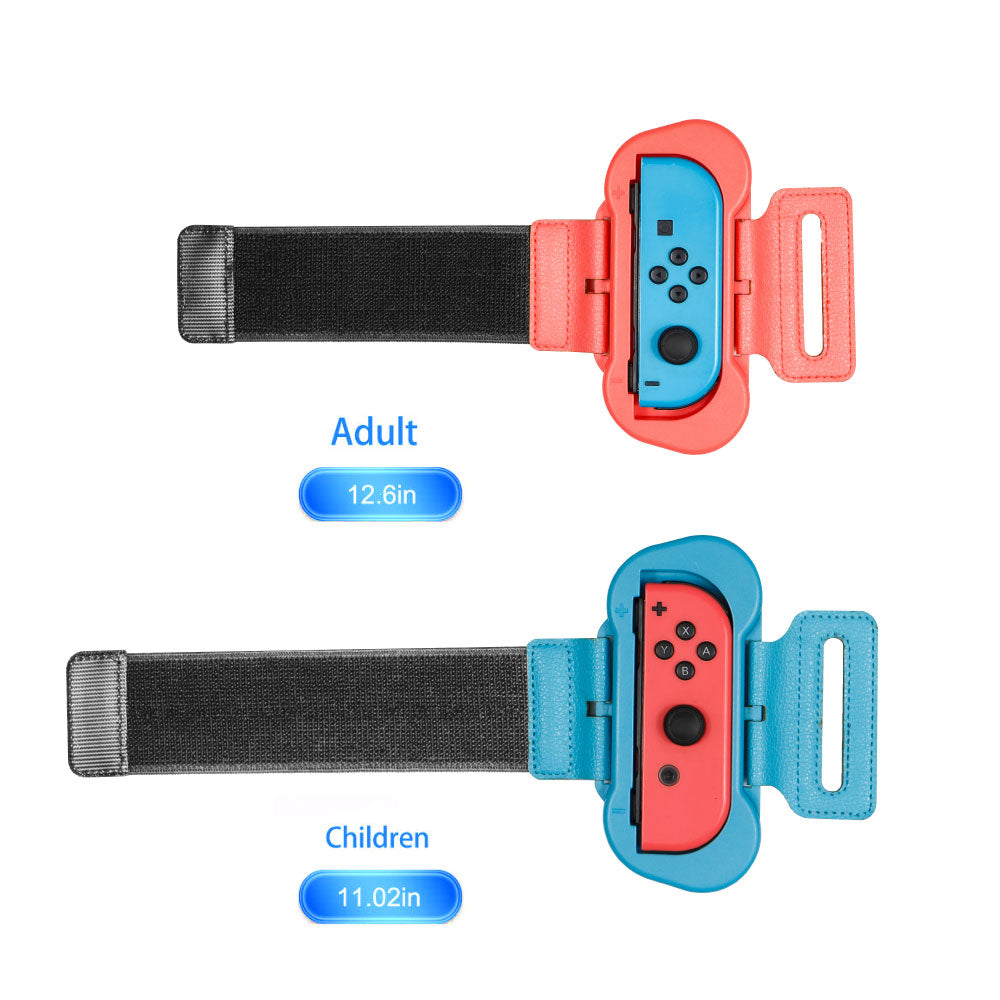 JYS 2PCS Justerbar håndledsrem til Nintendo Switch Just Dance 2020/2019 Joy-Con Controller JYS 2PCS Justerbar håndledsrem til Nintendo Switch Just Dance 2020/2019 Joy-Con Controller